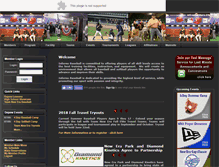 Tablet Screenshot of infernobaseball.com